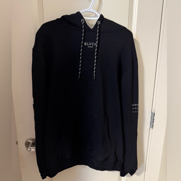 NEW Blvck Paris 'Morose' Hoodie Black Size Large - Picture 6 of 12